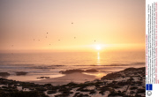 Man travelled along the coast of Portugal in a van capturing breathtaking pictures of the sea, Portugal - 18 Feb 2014