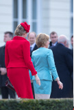 German President receives Belgian Kings in Berlin.