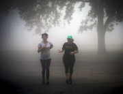 LA: Mississippi fog over New Orleans