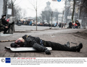 Anti-government protest in Kiev, Ukraine - 20 Feb 2014