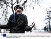 Anti-government protest in Kiev, Ukraine - 20 Feb 2014