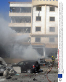 Fatal suicide bombings in Bir Hasan, Beirut, Lebanon - 19 Feb 2014