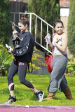 Vanessa Hudgens picks up a few items from her parents house