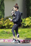 Vanessa Hudgens picks up a few items from her parents house