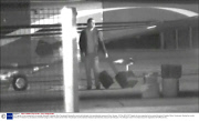 CCTV grabs of man suspected to be ousted Ukrainian President Viktor Yanukovych fleeing the country by helicopter from presidential compound, Kiev, Ukraine - 23 Feb 2014