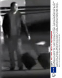 CCTV grabs of man suspected to be ousted Ukrainian President Viktor Yanukovych fleeing the country by helicopter from presidential compound, Kiev, Ukraine - 23 Feb 2014