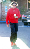 EXCL Bruce Jenner looking sad getting coffee