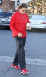EXCL Bruce Jenner looking sad getting coffee