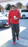 EXCL Bruce Jenner looking sad getting coffee - Part 2