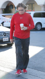 EXCL Bruce Jenner looking sad getting coffee - Part 2