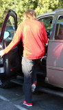 EXCL Bruce Jenner looking sad getting coffee - Part 2