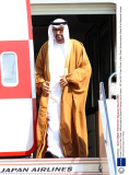Crown Prince of Abu Dhabi, Mohammed bin Zayed Al Nahyan visit to Japan - 25 Feb 2014