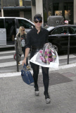 Lily Allen shopping in Paris