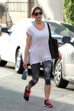 Ashley Greene feels good after a Great Workout