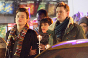 The cast of "Glee" films a memorial scene that hits close to home - Part 2