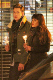 The cast of "Glee" films a memorial scene that hits close to home - Part 2