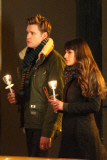 The cast of "Glee" films a memorial scene that hits close to home - Part 2