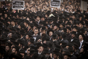 Ultra Orthodox Jews Protest Against Militery Draft In Jerusalem