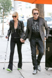 *EXCLUSIVE* Johnny Hallyday gives his wife Laeticia a Helping Hand