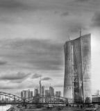 Neubau der Europäischen Zentralbank in Frankfurt   