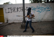 Hard confrontations despite carnival in Caracas, Venezuela