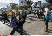 Hard confrontations despite carnival in Caracas, Venezuela