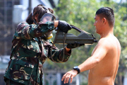 Chemical and Biological Drill in Manila