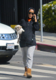 "Django" Star Kerry Washington Walks the Pooch