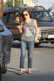 *EXCLUSIVE* Minka Kelly gets Framed in West Hollywood
