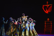 Red Dress at Lincoln Center in NYC