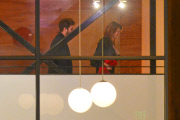 *EXCLUSIVE* Andrew Garfield and Laura Dern share a cozy dinner together