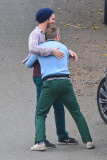 *EXCLUSIVE* Andrew Garfield and Laura Dern are seen all smiles again 