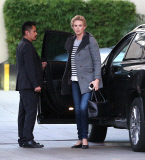 EXCLUSIVE - Is film icon Charlize Theron letting her hair grow back?