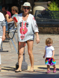 Pregnant Elsa Pataky And Daughter India Spotted Out In Malibu 