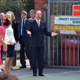 Earl And Countess Visit Robert Browning Community School