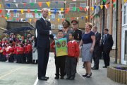 Earl And Countess Visit Robert Browning Community School