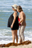 Elsa Pataky enjoys a hot sunny day at beach with daughter India Rose