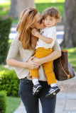 Molly Sims and Brooks are picture perfect!