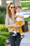 Molly Sims and Brooks are picture perfect!