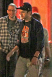 Ashton Kutcher and Mila Kunis enjoy a quiet double dinner date in the Valley 