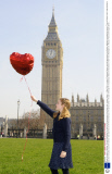 Global recreation of Banksy "Girl with Red Balloon" to mark the 3rd anniversary of the Syria crisis, London, Britain - 13 Mar 2014