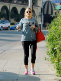 Busy Philipps Gets Coffee On The Way To The Gym