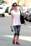 Ashley Greene feels good after a Great Workout