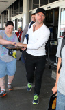 Chris Martin am LAX Airport