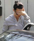Katy Perry feeling shy in her workout gear
