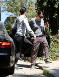 Katy Perry feeling shy in her workout gear