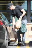 Alexander Skarsgard stocks up on his Weekend Groceries