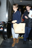 Shailene Woodley steals the spotlight from Theo James after a flight to LAX