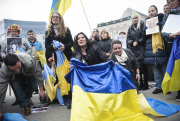 Pro-Ukraine-Demonstration in Brüssel