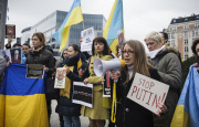 Pro-Ukraine-Demonstration in Brüssel